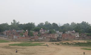 An aerial view of one of Tahir Pur’s 29 leprosy colonies in east Delhi. Spanning 74 acres, the colonies make up the largest leprosy complex in the world.