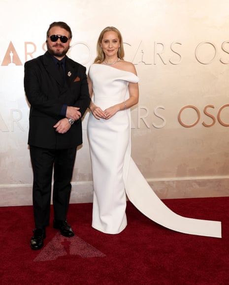 Director Brady Corbet and Mona Fastvold