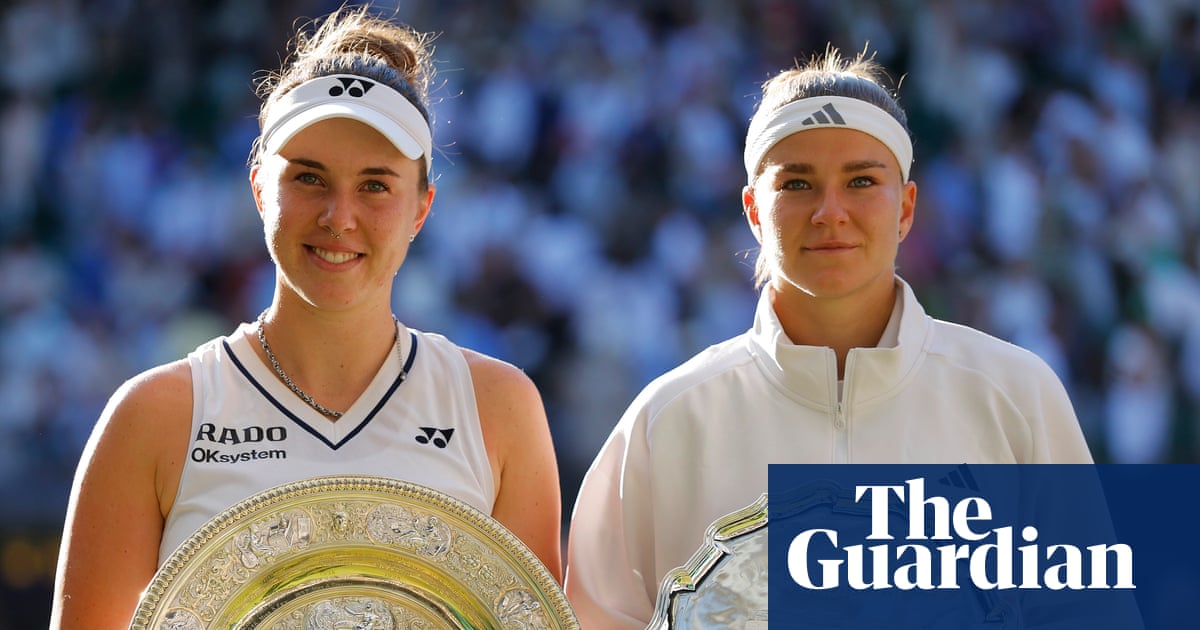 ‘I’m taking the big one’: Noskova says sight of trophies inspired Wimbledon triumph