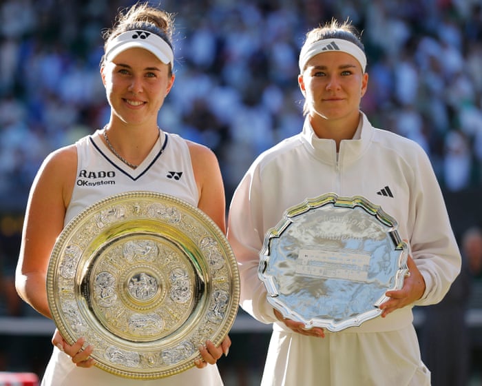 ‘I’m taking the big one’: Noskova says sight of trophies inspired Wimbledon triumph