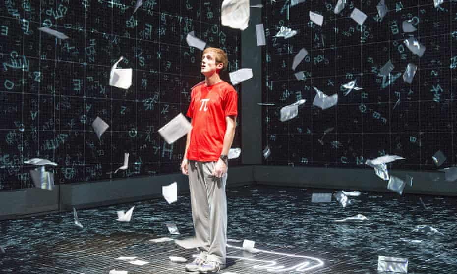 Read yourself well … image from a stage production of The Curious Incident of the Dog in the Night-Time.