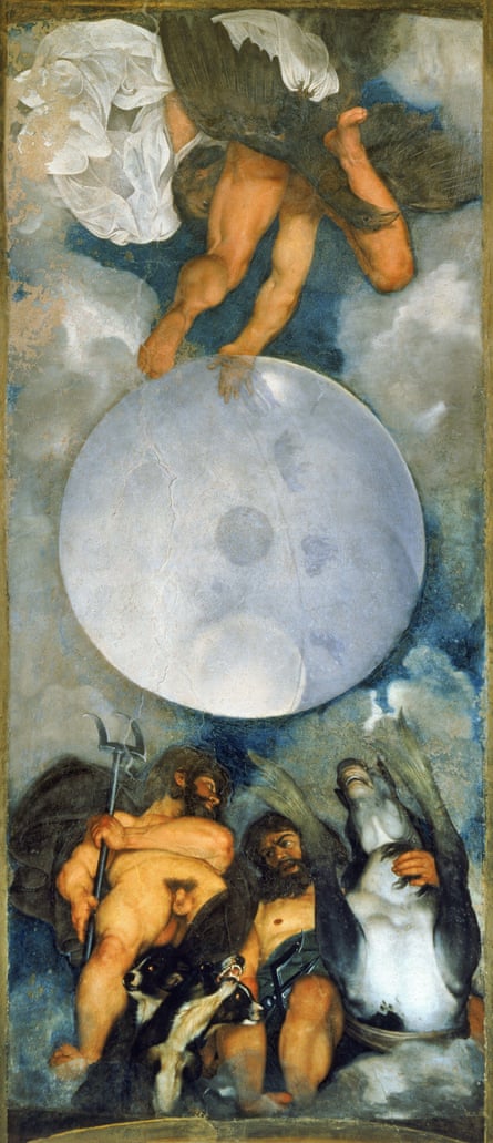 Jupiter, Neptune and Pluto by Caravaggio