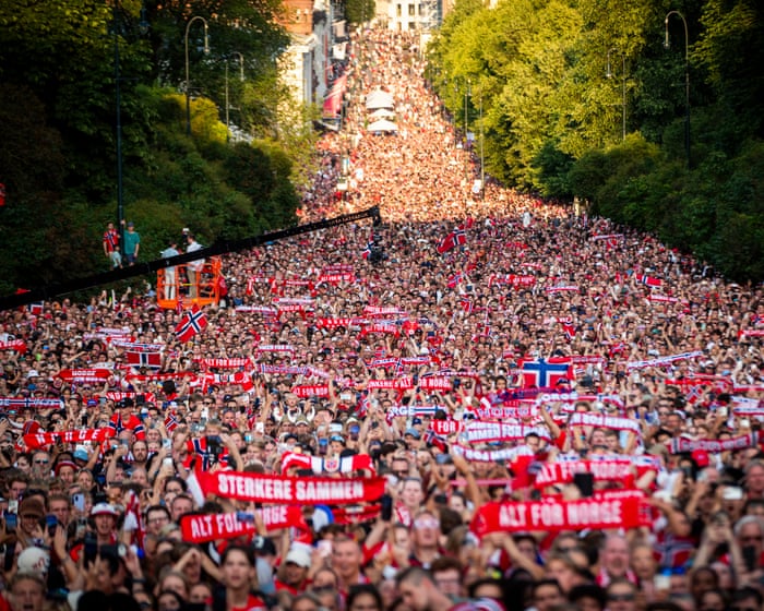 Norway turn World Cup heartbreak into celebration as huge crowds pack Oslo