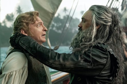 Rhys Darby and Taika Waititi in Our Flag Means Death.