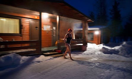 A sauna in Lapland