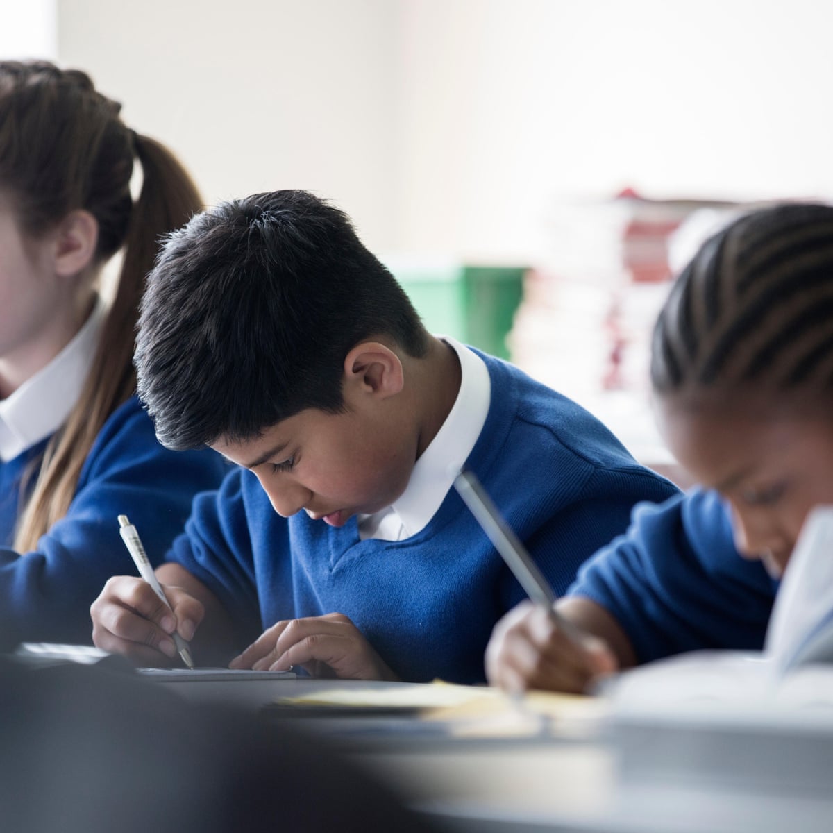 Kids Cheating On A Test