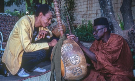 ‘Something greater than just the notes’ … Cherry in Mali in 1981 with Batourou Sekou Kouyate.