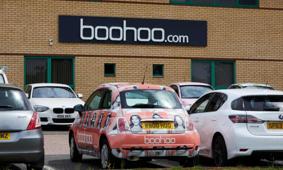 Boohoo’s offices in Leicester.