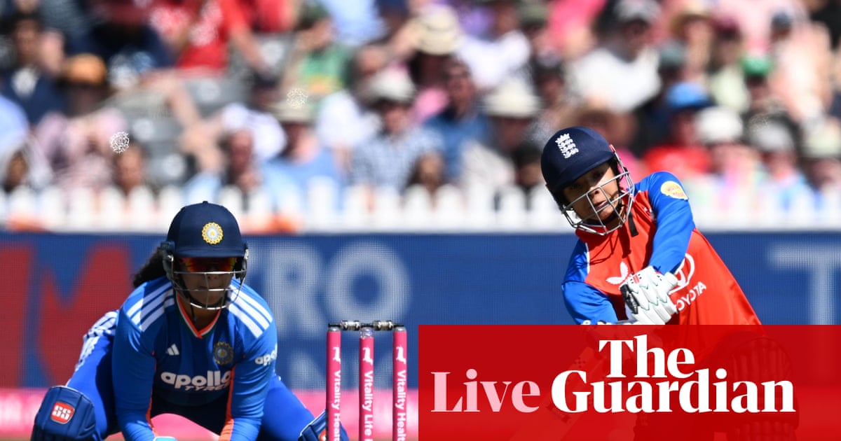 England v India: second women’s T20 international – live