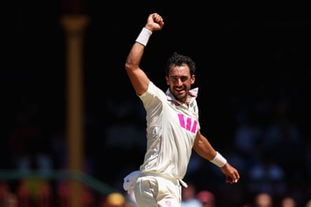 Starc had the better of England’s openers in particular.