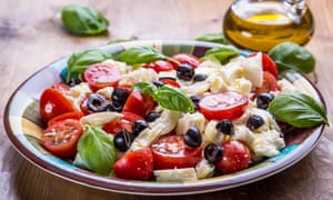 A dieta mediterrânea é considerada a mais saudável do mundo.
