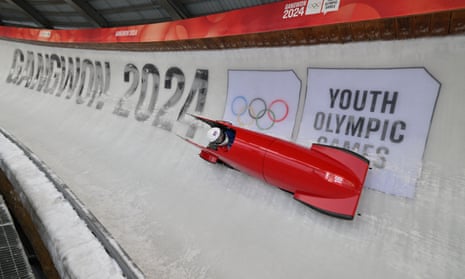 Teen bobsledder becomes first athlete from Thailand to win Winter Youth Olympic medal – video
