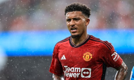 Sancho to train away from United first team after refusing to apologise