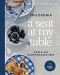 Передняя обложка книги «Место за моим столом: Филоксения, вегетарианские и вегетарианские рецепты греческой кухни» от Кона Карапанагиотидиса.