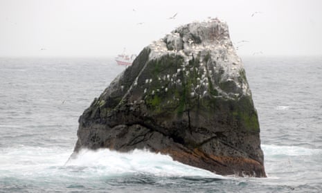 The islet of Rockall