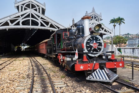 The tourist train in Minas Gerais where the incident took place.