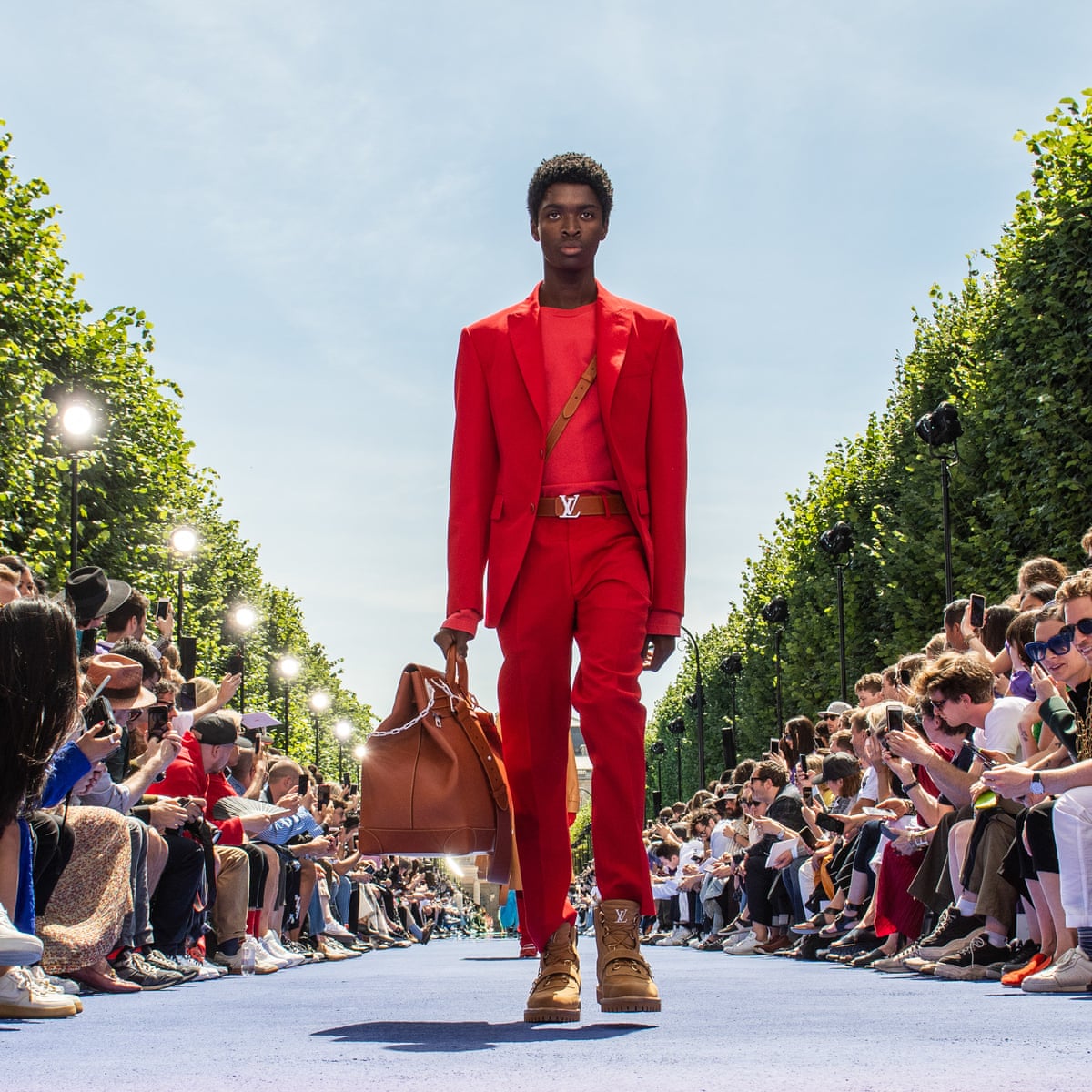 Défilé Robe Louis Vuitton 2018 Runway Virgil Abloh Louis Vuitton