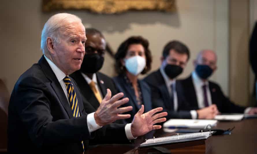 Biden speaks during a furniture gathering connected Friday.