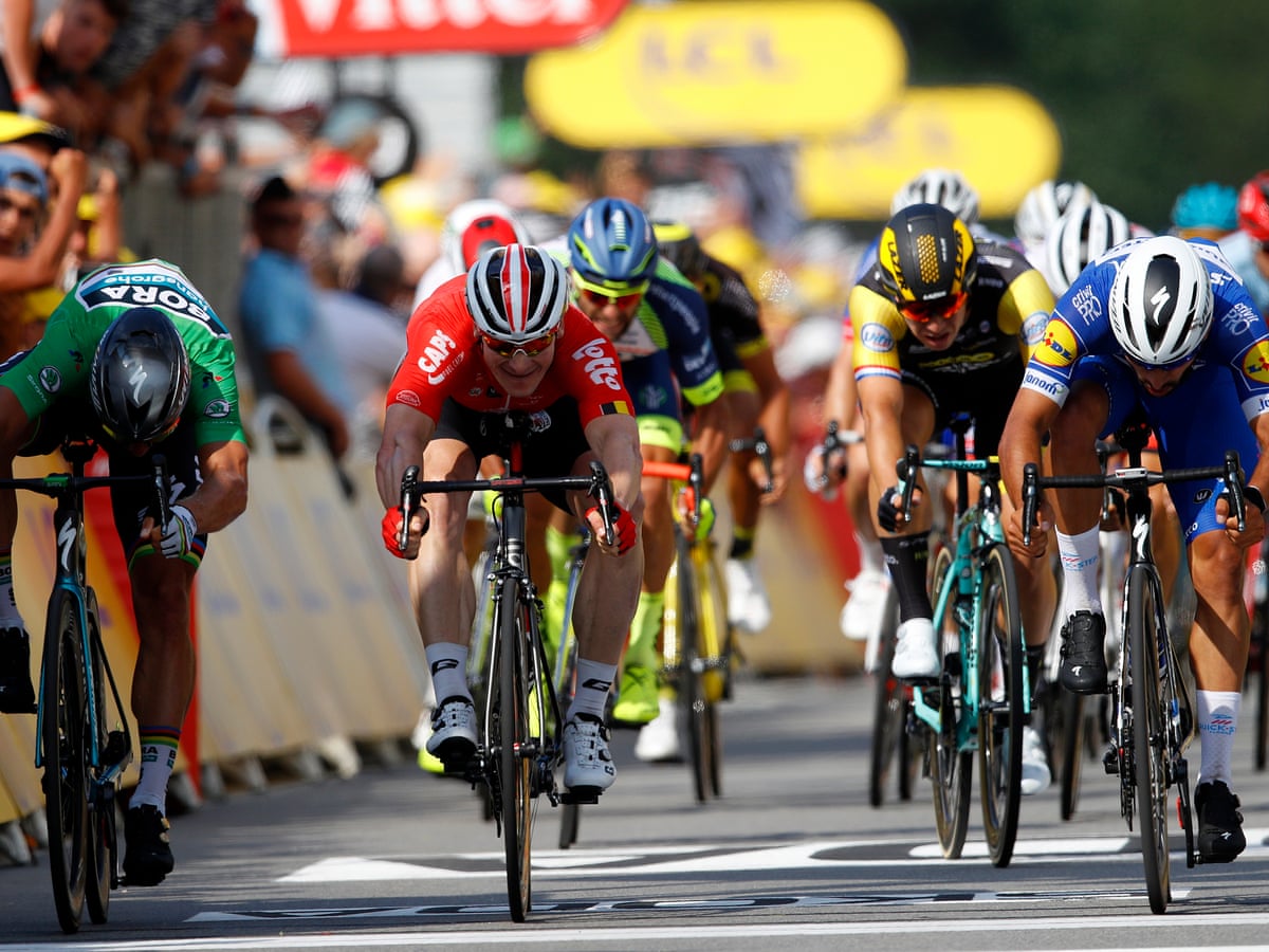 Fernando Gaviria Edges Sprint Battle To Win Tour De France Stage Four Sport The Guardian