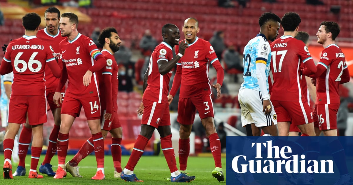 Liverpools rediscovered relentlessness is ominous for their title rivals | Jonathan Wilson