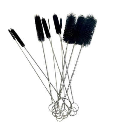 Rhino Steam Wand & Milk Frother Brush Set