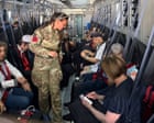 Flight evacuating British nationals from Israel has departed, says Foreign Office – UK politics live