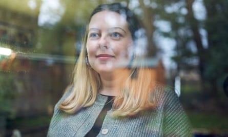 Sarah Matthews at her home in Bridgend, Wales.
