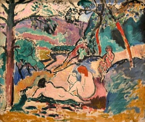 Henri Matisse’s La Pastorale (Pastoral, 1906). The artwork was one of five paintings stolen from the City Museum of Modern Art in Paris, in May 2010.