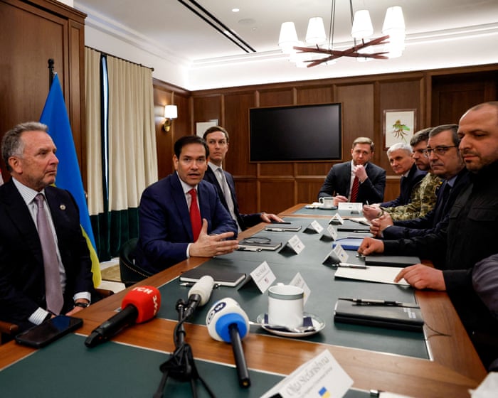 Trump advisers and Ukrainian officials will meet for third day amid progress on peace plan