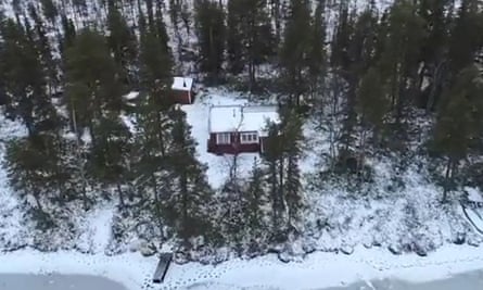 The remote property in Sweden that Carl Beech purchased after Northumbria police started to look into his allegations.