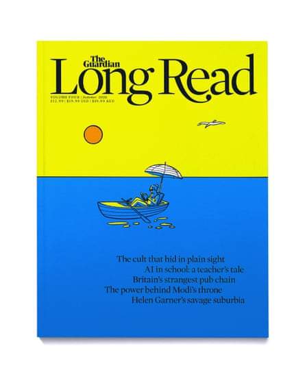 The cover of The Guardian Long Read magazine, volume four