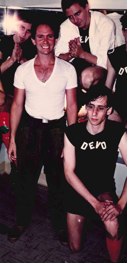 Peter Ivers with Devo