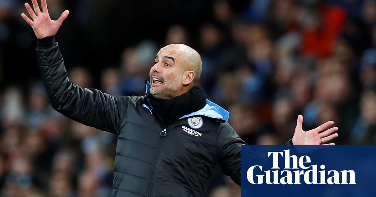 Pep Guardiola claims he could be sacked if Manchester City lose to Real Madrid