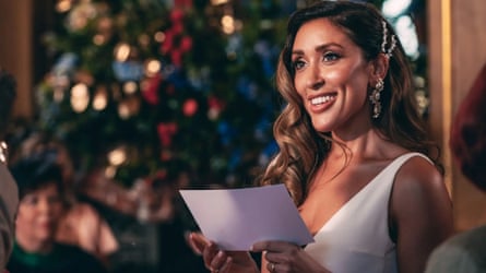 Shona Manderson in a wedding dress on Married at First Sight