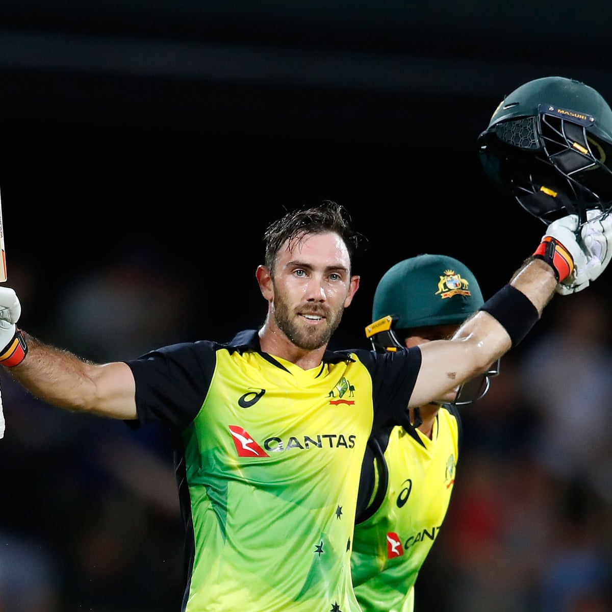 Glenn Maxwell hammers hundred to give Australia T20 win over England | Australia cricket team | The Guardian