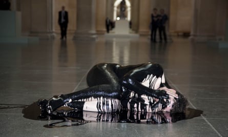 A protest against BP at Tate Britain in 2011.