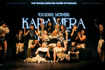 The performers of the Kiki House of Marama