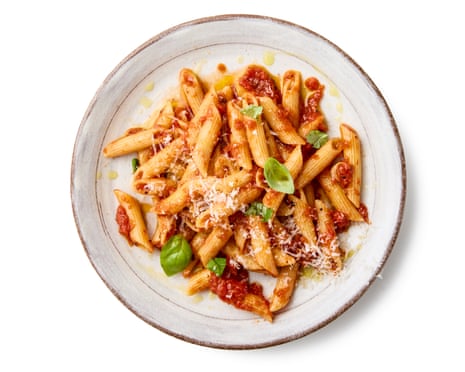 Felicity Cloake's All'Arabiata, or, usually, penne all'arrabbiata