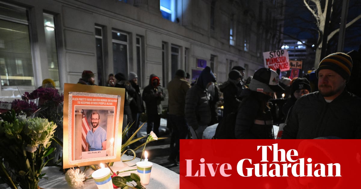 Trump’s border chief vows ‘improvements’ for ICE operations but doesn’t mention fatal shootings of US citizens – live