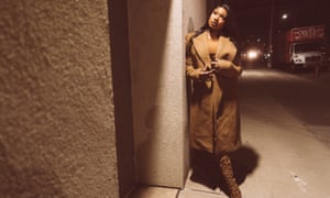 Megan Thee Stallion in a music video still