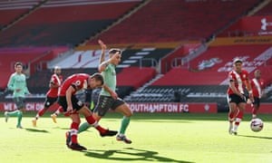 James Ward-Prowse proves his prowess in front of goal.