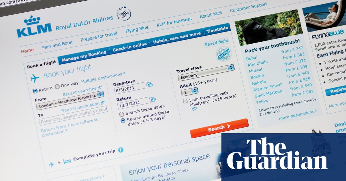 Klm Must Stop This Unfair Ticket Cancellation Tactic Money The Guardian 