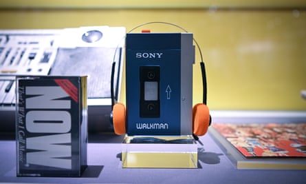 A classic Sony Walkman.