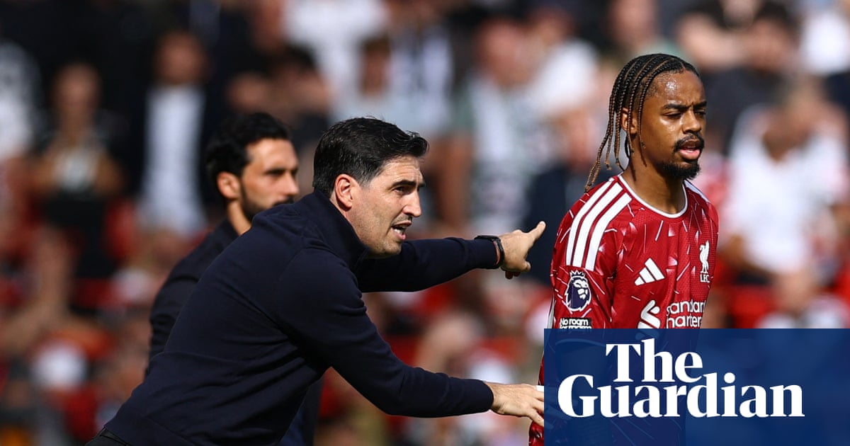 Andoni Iraola makes Bournemouth return still learning on the job at Liverpool