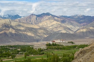A view of the Phyang monastery in Ladakh.