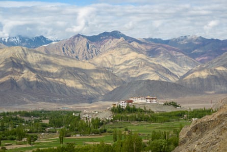 A view of the Phyang monastery in Ladakh.