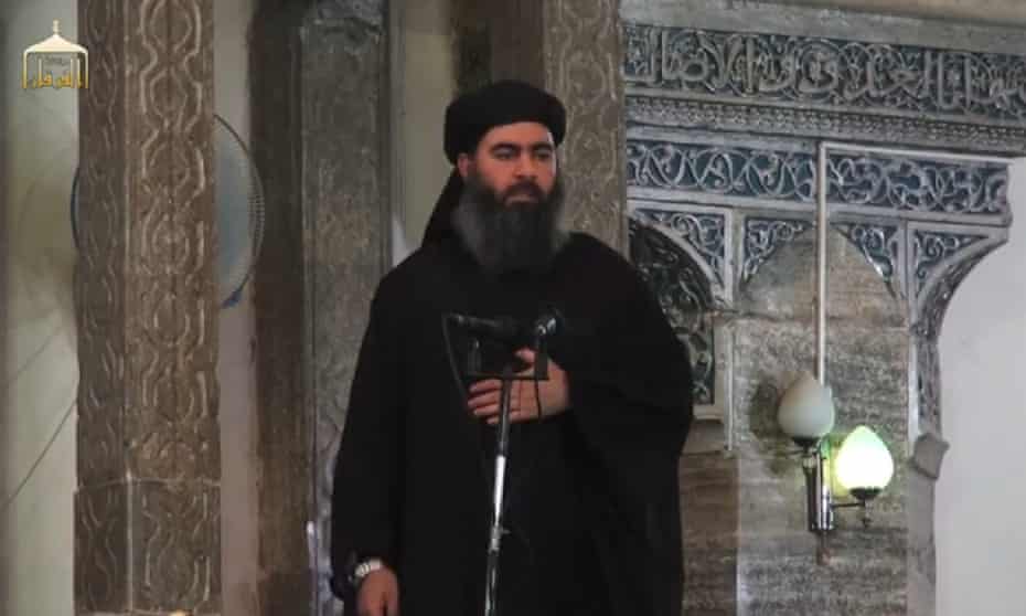  Abu Bakr al-Baghdadi in 2014.