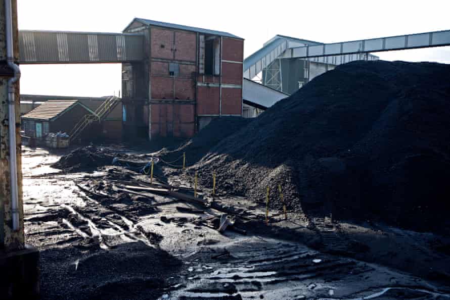 Thoresby Colliery in Nottinghamshire which, after years of threatened closure, shut in 2015.