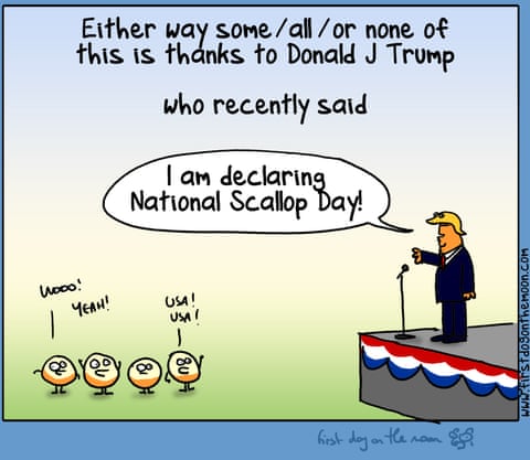 Cartoon by First Dog on the Moon titled Trump Climate Something Something Pool, panel 7