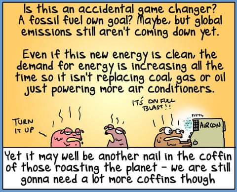 Cartoon by First Dog on the Moon titled Trump Climate Something Something Pool, panel 6